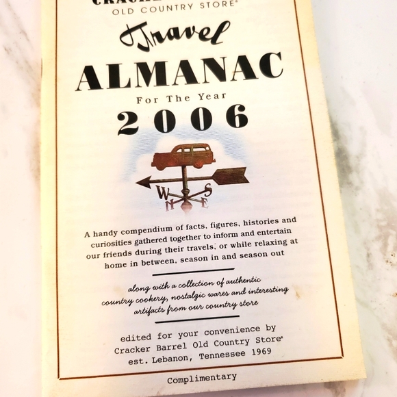 Cracker Barrel Other - 2006 Cracker Barrel Almanac NEW CONDITION